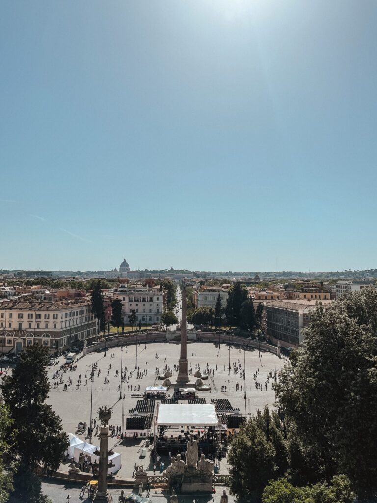 Terraza del Picinio viewpoint Roma