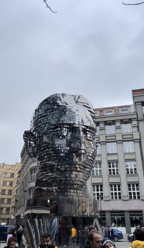 Franz Kafka Head Prague